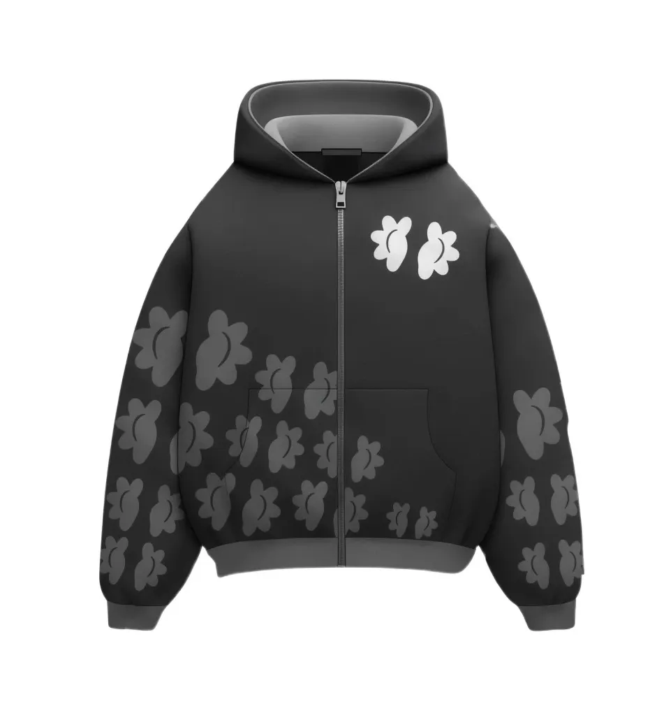 sweat à capuche noir (XS)